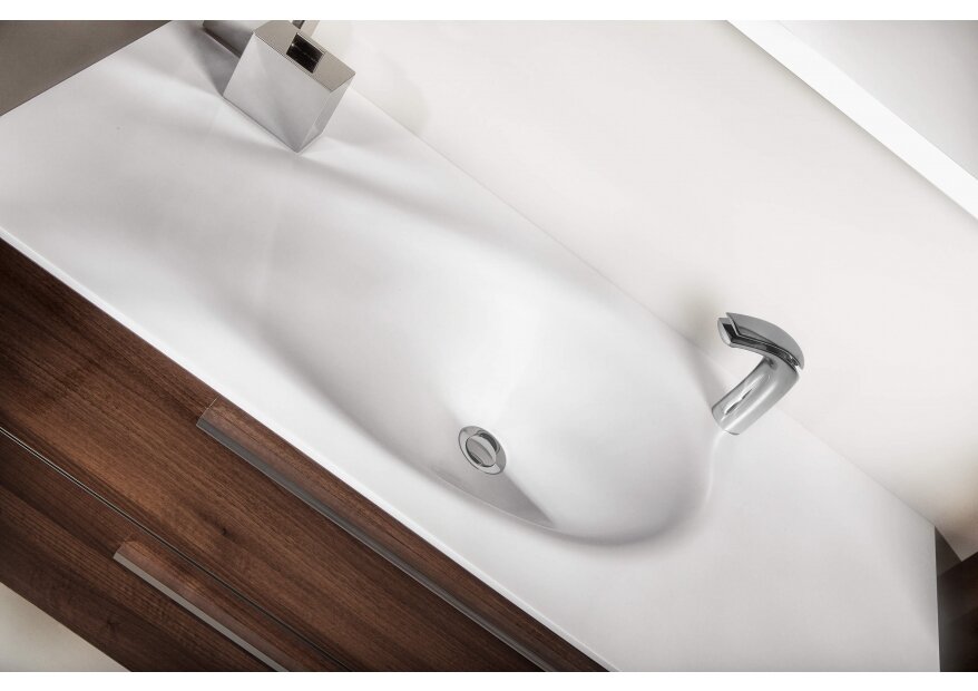 ארון-אמבטיה-ACQUA-RADIUS דגם דמוי עור