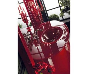 ארון אמבטיה avantgarde - carmern אדום